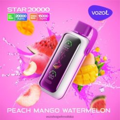 VOZOL Nikotin - VOZOL STAR 20000 breskva mango lubenica XXV02411