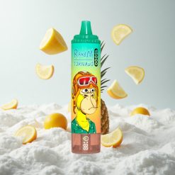 Ananas Led RandM Tornado 15000 Puffs 25ml E-tekućina Kapacitet LCD Croatia Wholesale