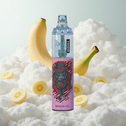 Banana Led RandM Fumot Tornado 7000 Puffs 14ml E-tekućina Kapacitet Mesh Croatia Wholesale