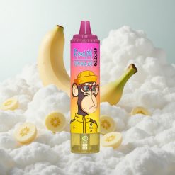 Banana Led RandM Tornado 15000 Puffs 25ml E-tekućina Kapacitet LCD Croatia Wholesale
