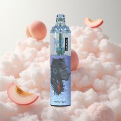 Breskva Led RandM Fumot Tornado 7000 Puffs 14ml E-tekućina Kapacitet Mesh Coil Croatia Wholesale