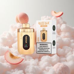 Breskva Led Razz Bar Jednokratni Vape 50K Puffs 650 Mah Croatia Wholesale