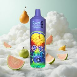 Cool Mint RandM Tornado 9000 Puffs 18 ml E-tekućina Kapacitet Mesh Coil Croatia Wholesale