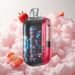 Jagoda Led NEXA Ultra 50000 Puffs 20ml E-tekućina Kapacitet 800mah Croatia Wholesale