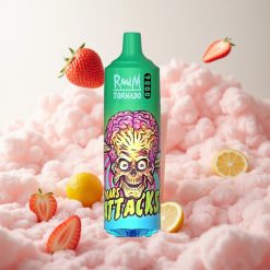 Jagoda Limunada RandM Tornado 9000 Puffs 18 ml E-tekućina Kapacitet Mesh Coil Croatia Wholesale