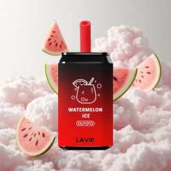 Lubenica Led LAVIE Aurora 11000 Puffs 22ml E-tekućina Kapacitet Type C Croatia Wholesale