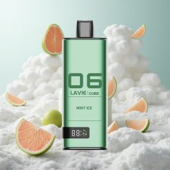 Menta Led Lavie Cube 20000 Puffs 28ml E-tekućina Kapacitet Croatia Wholesale