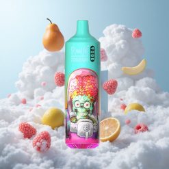 Plava Kisela Malina RandM Tornado 9000 Puffs 18 ml E-tekućina Kapacitet Mesh Coil Croatia Wholesale