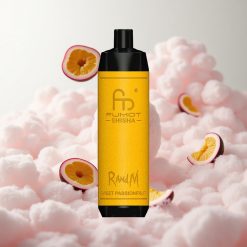 Slatka Pasiflora RandM Fumot Shisha 10000 Puffs 18ml Unaprijed napunjeno Croatia Wholesale