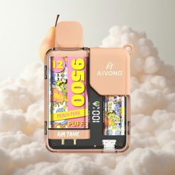 Breskva Kruška Aivono AIM-TANK 9500 Puffs 18ml 650mAh Croatia Wholesale