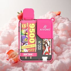 Jagoda Led Aivono AIM-TANK 9500 Puffs 18ml LCD Croatia Wholesale