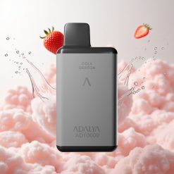 Jagoda Splash Adalya AD 10000 Puffs USB-C Prostor siva Croatia Wholesale